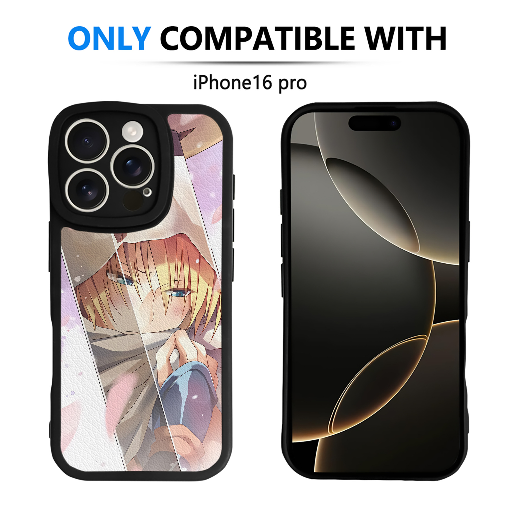 （画像用） 刀剣乱舞 Touken Ranbu 【iPhone 16シリーズ対応】シリコンスマホケース（レザー調） 材質：シリコン